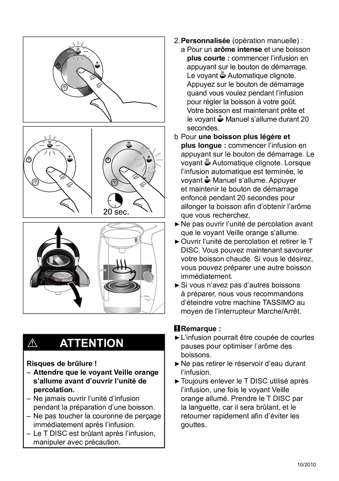 Bosch Appliances T45 instruction manual Remarque  